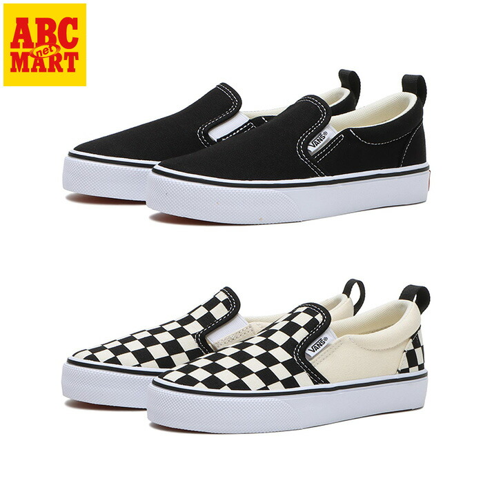 楽天市場】キッズ 【VANS】 ヴァンズ 17-22 SLIP ON スリッポン V98PS