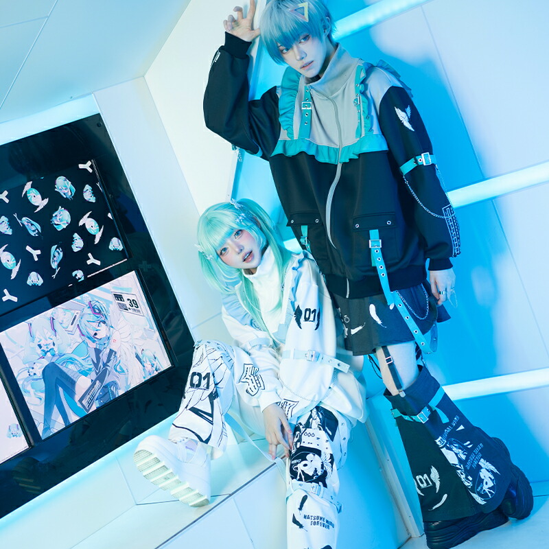 楽天市場】初音ミク ボンデージパンツ パンツ ボトムス 10分丈