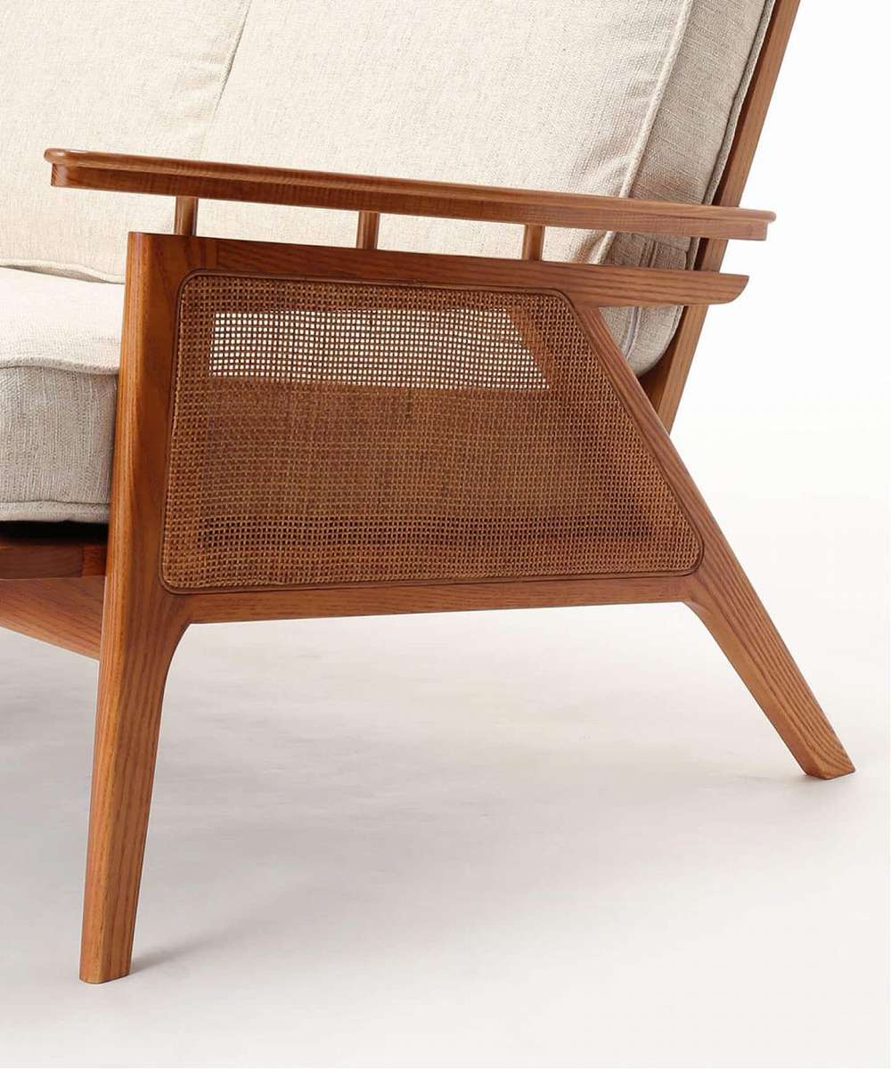 楽天市場】ACME Furniture アクメファニチャー WICKER SOFA 3P (IV