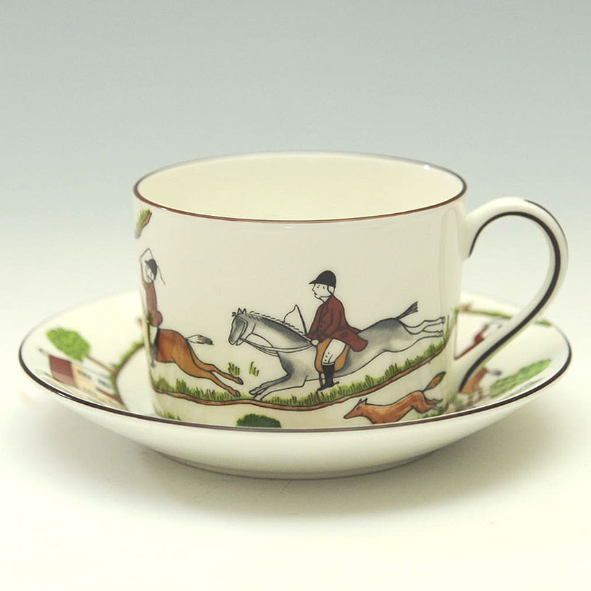 楽天市場】WEDGWOOD ウェッジウッド ハンティングシーン ティーカップ