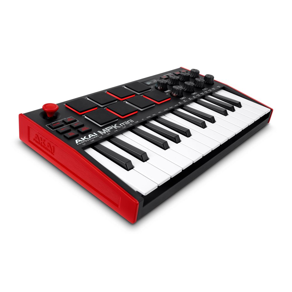 楽天市場】Akai Professional USB MIDIコントローラー 16パッド 音源