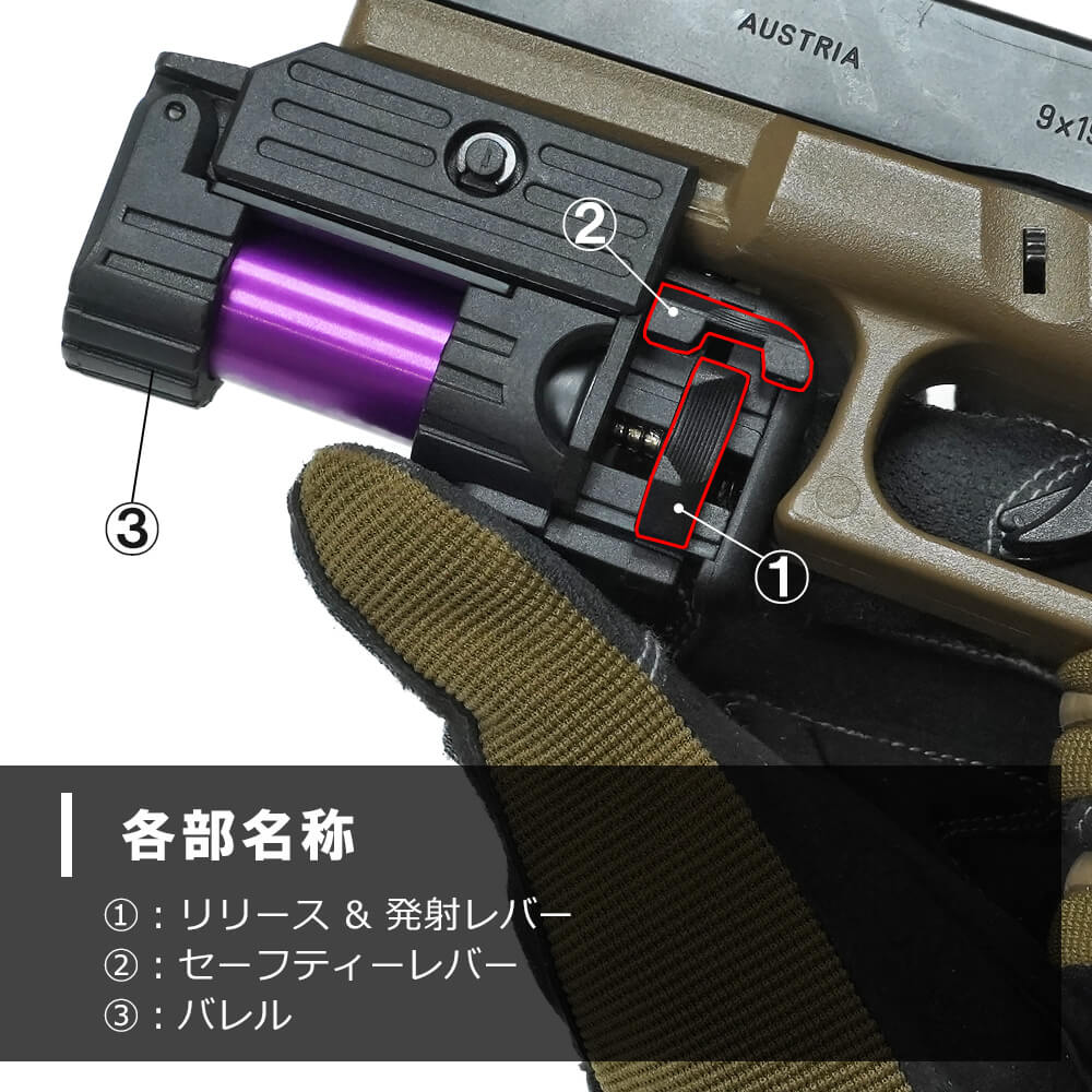楽天市場】【ゲリラセール中！】【 APS製 】 20mmガスカート ショット