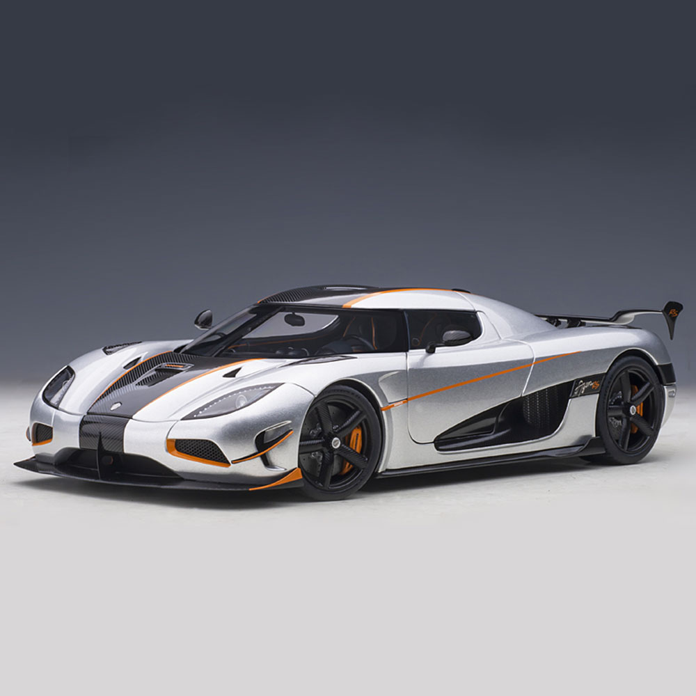 楽天市場】ミニカー 1/18 ケーニグセグ アゲ—ラ RS メタリック