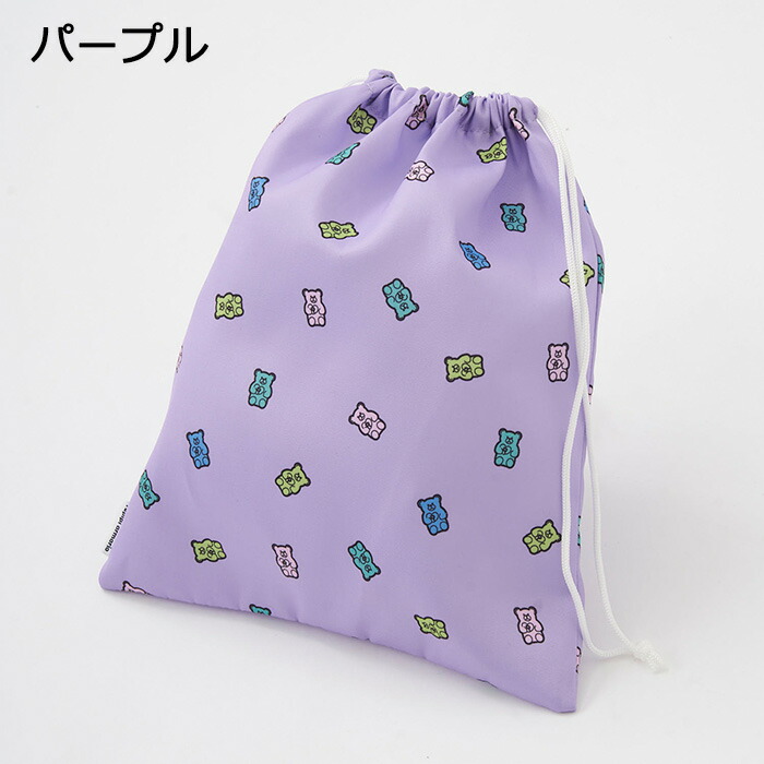 楽天市場】repipi armario レピピアルマリオ 巾着袋 大 くまグミ柄