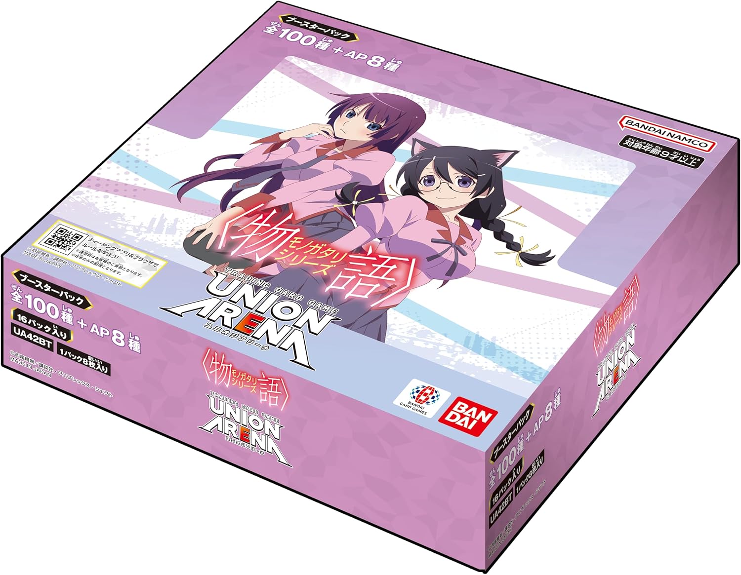 ユニオンアリーナ 化物語 4BOX セット売り BANDAI（バンダイ） ユニオンアリーナ 物語シリーズ UNION ARENA 物語