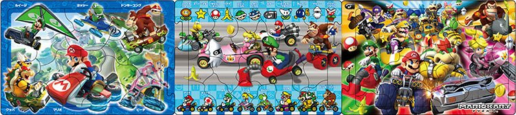 楽天市場】ジグソーパズル マリオカート(スーパーマリオ) 18ピース APO