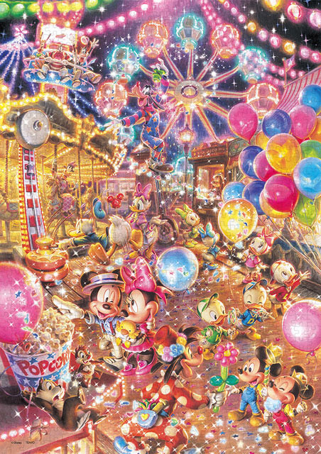 楽天市場】ジグソーパズル ディズニートワイライト パーク(ミッキー