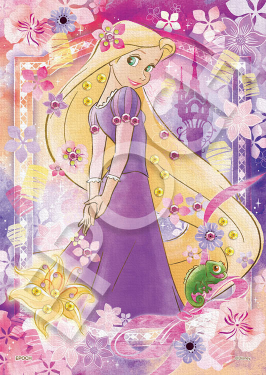 楽天市場】ジグソーパズル Rapunzel (ラプンツェル) -Glowing Hair