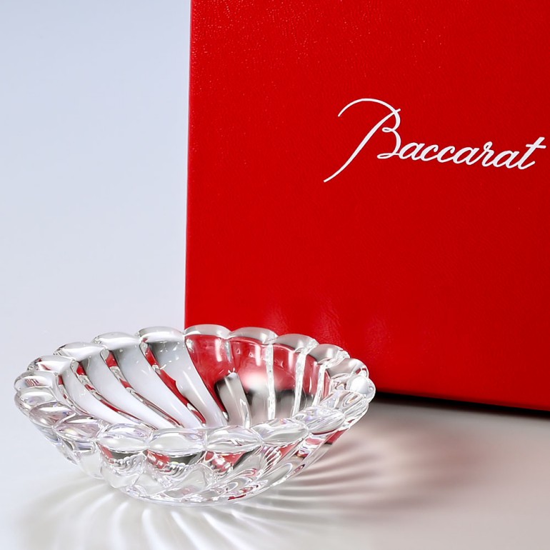楽天市場】バカラ Baccarat ボウル 小鉢 小物入れ ボリュート アッシュ