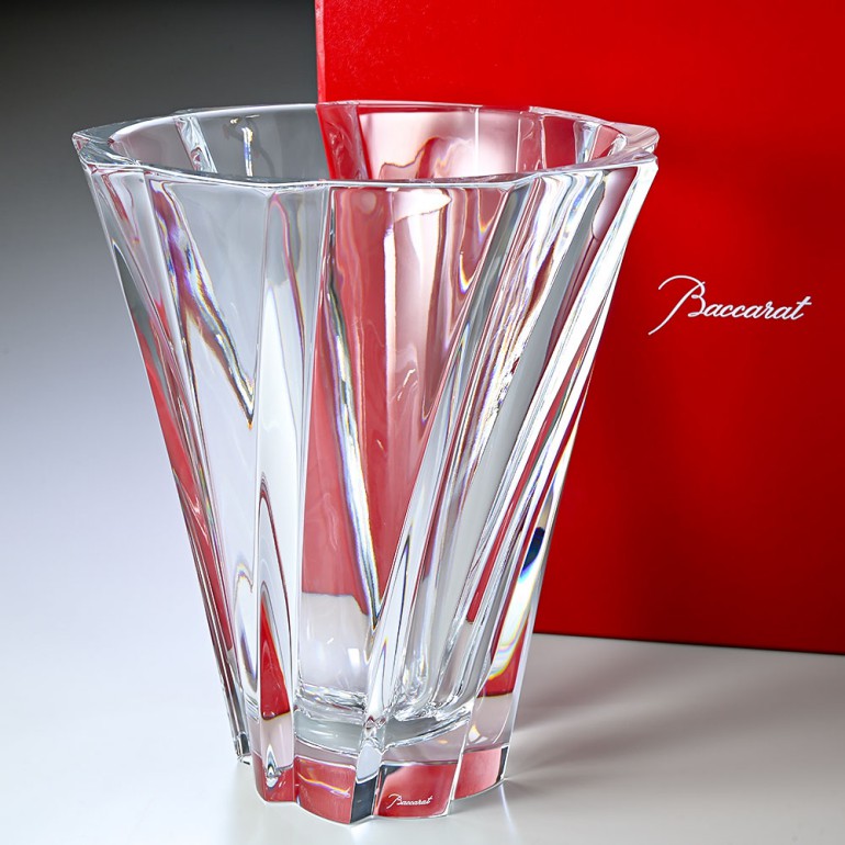 楽天市場】【名入れ可有料】バカラ Baccarat ベース 花瓶 オブジェク