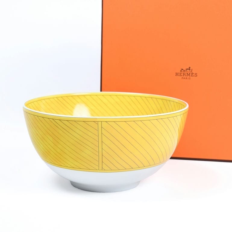 楽天市場】エルメス HERMES ラージボウル 大鉢 1L ソレイユ ドゥ