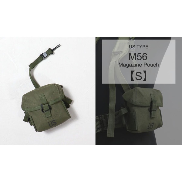楽天市場】アメリカ軍 M56 マガジンポーチ 弾倉ポーチ 米軍 レプリカ S