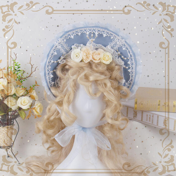 楽天市場】ロリータ ボンネット ボンネ 帽子 ヘッドドレス ヘア