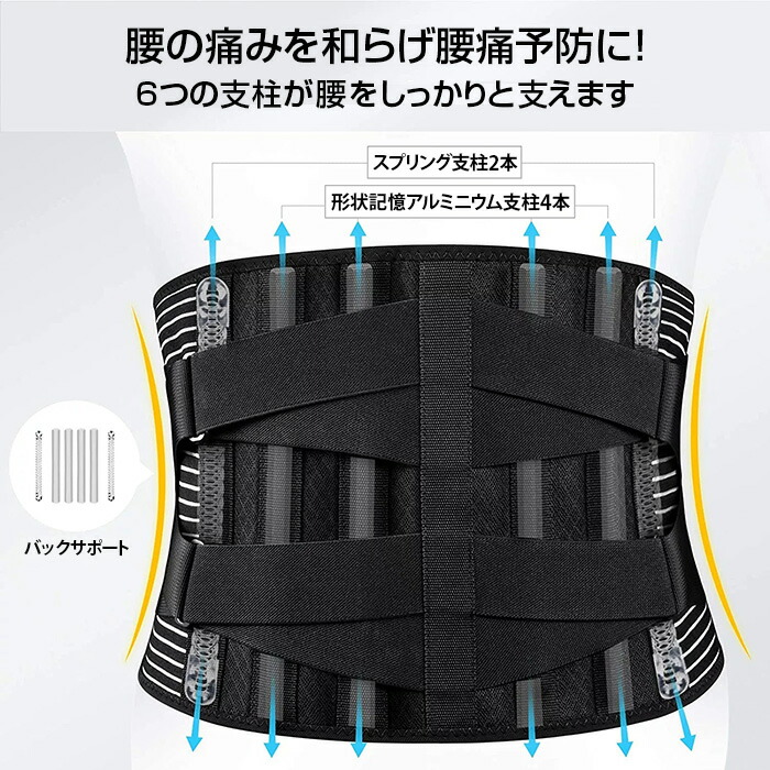 楽天市場】腰痛ベルト 腰ベルト 腰痛コルセット 腰痛 腰 サポート