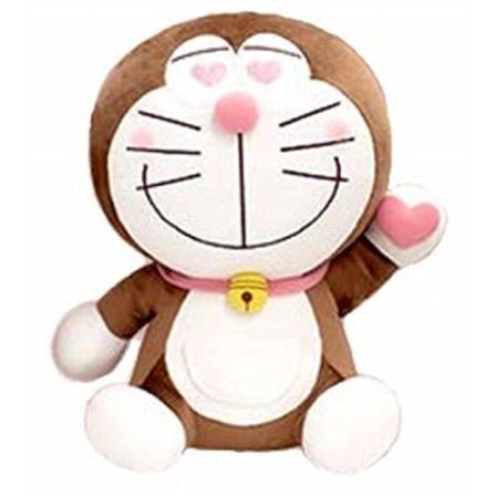 楽天市場】ドラえもん ショコラドラえもん ハート目 ぬいぐるみ