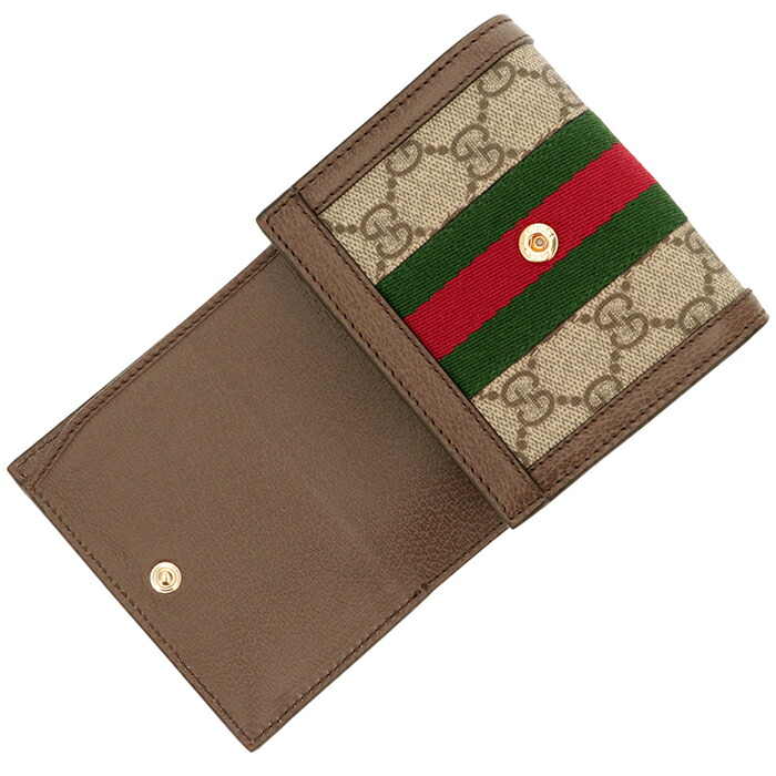 楽天市場】グッチ GUCCI 財布 二つ折り オフィディア GGスプリーム