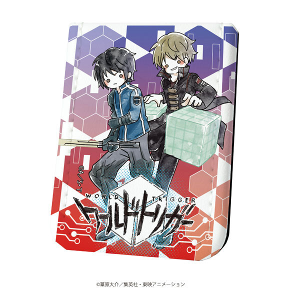 楽天市場】レザーフセンブック「ワールドトリガー」07/烏丸京介＆出水