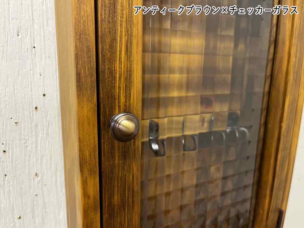 楽天市場】キーボックス 角型 22×7×35cm 真鍮つまみ ニッチ用 木製