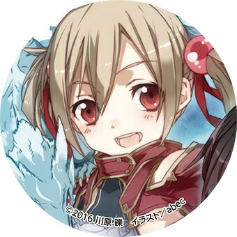 楽天市場】シリカ 缶バッジ ソードアート・オンライン abec 画集発売