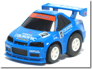 楽天市場】【単品】チョロQ カルソニック R34 GT-R 2003 : カーホビー
