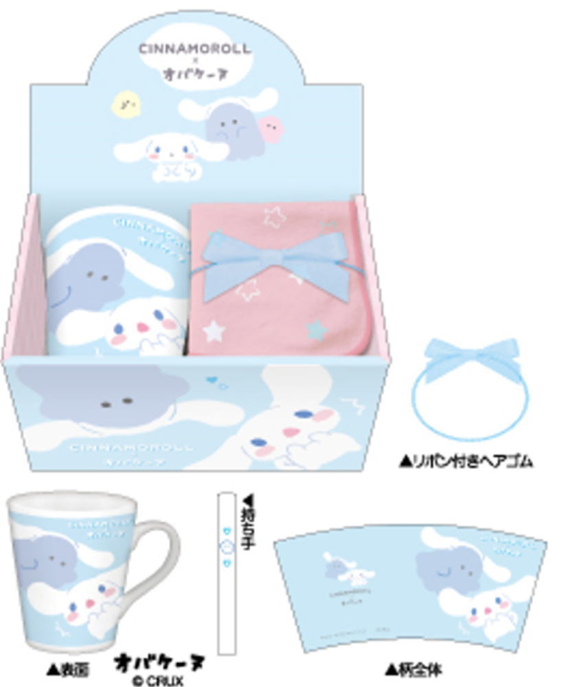 楽天市場】サンリオキャラクターズ×オバケーヌ タオル付きマグカップ