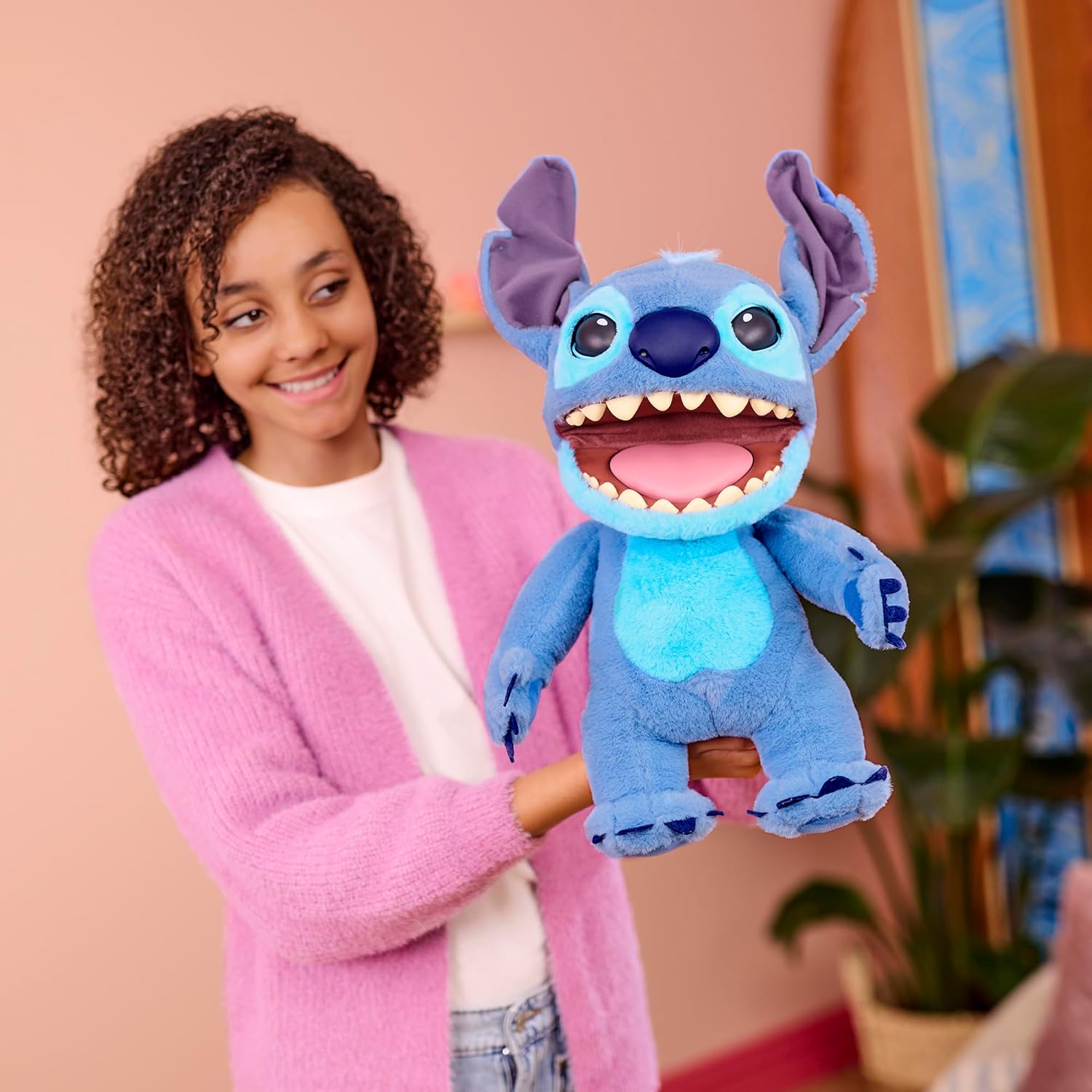 楽天市場】[WOW! Stuff] ディズニー スティッチ パペット ぬいぐるみ