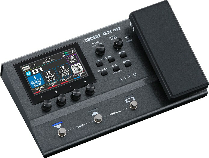 楽天市場】BOSS GX-10 ボス エレキギター用 マルチエフェクター