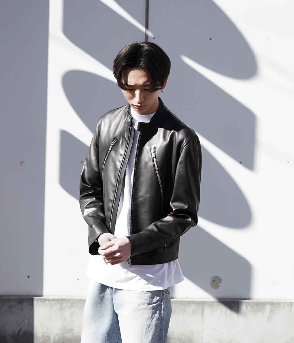 楽天市場】[送料無料]Maison Margiela : 5-ZIP LEATHER JACKET