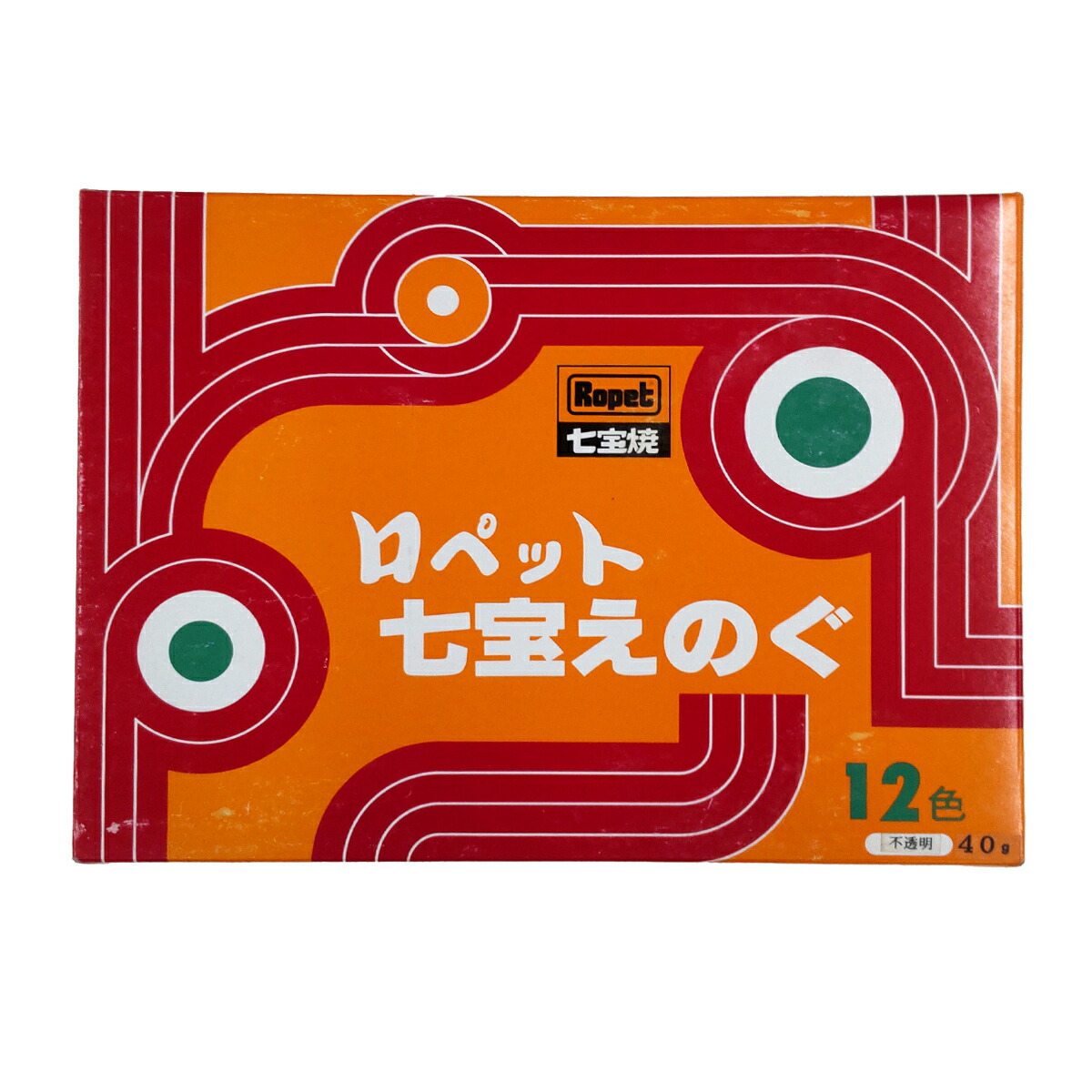 楽天市場】七宝絵の具 不透明 各40g 12色セット 【 ガラス 七宝焼 七宝