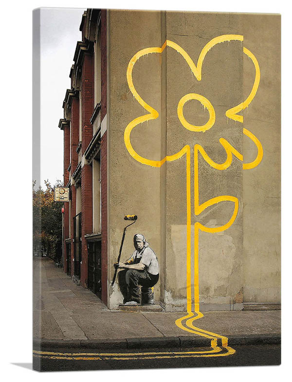 楽天市場】【スーパーSALE10%OFF】バンクシー アートパネル BANKSY