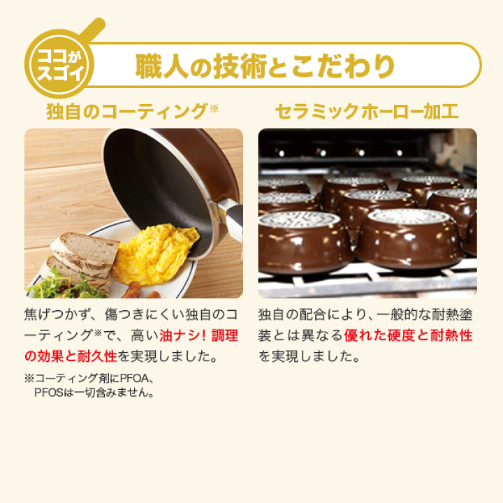 楽天市場】＼ポイント10倍／ フライパン オールパンゼロ 20cm ショコラ