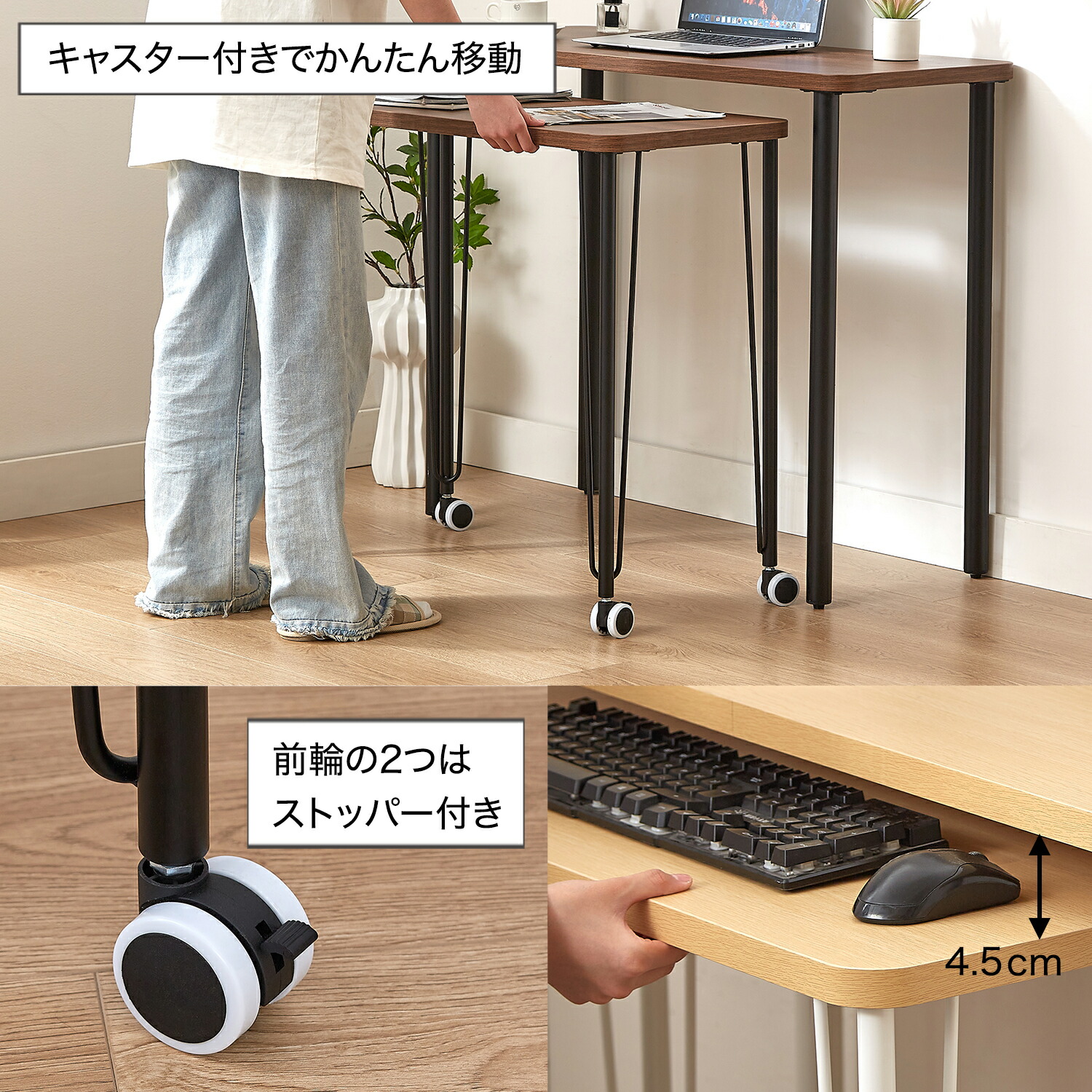 楽天市場】【75%オフ】【訳あり】 【在庫処分】 Wデスク ネストデスク