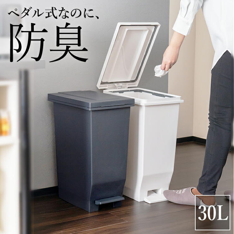 楽天市場】ゴミ箱 分別 スリム ペダル おしゃれ キッチン ふた付き 縦