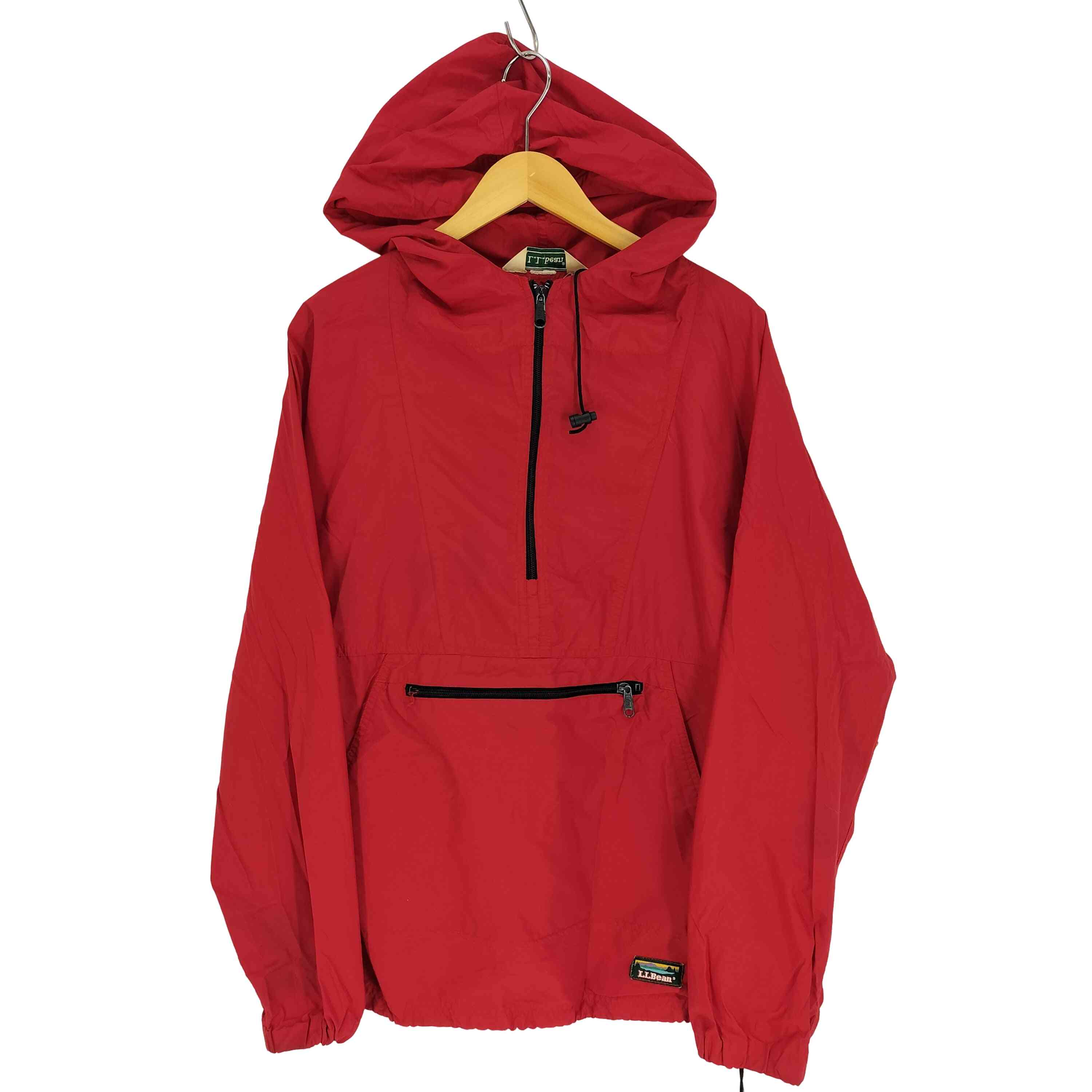 楽天市場】llbean アノラック（カラーレッド）（メンズファッション