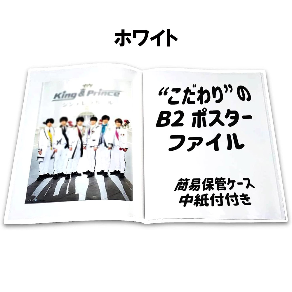 楽天市場】B2 ポスターファイル 20枚収納 クリアファイル 保存