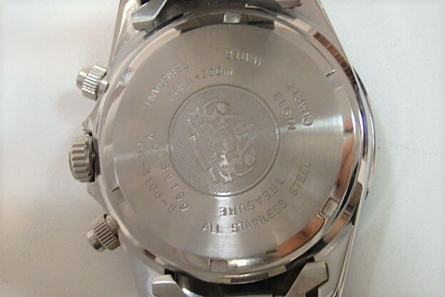楽天市場】美品 エルジン ELGIN メンズ 腕時計 クロノグラフ FK 1106
