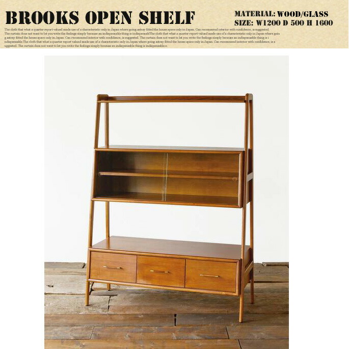 楽天市場】シェルフ ACME Furniture BROOKS OPEN SHELF : 家具