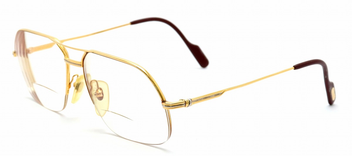 楽天市場】Cartier カルティエ トリニティ 眼鏡 メガネ めがね ハーフ