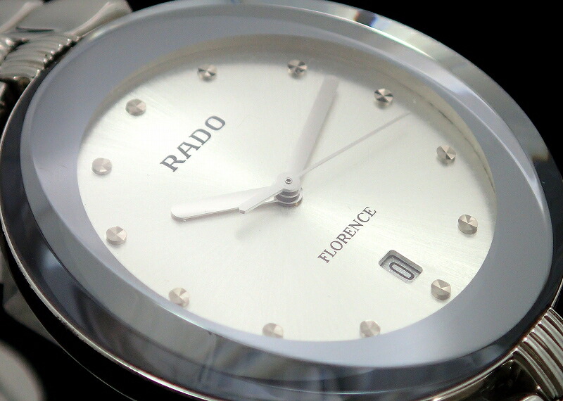 楽天市場】【ウォッチ】RADO ラドー フローレンス デイト シルバー文字