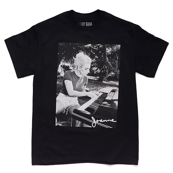 楽天市場】レディー・ガガ【Lady Gaga】JOANNE PIANO TEE Tシャツ 半袖