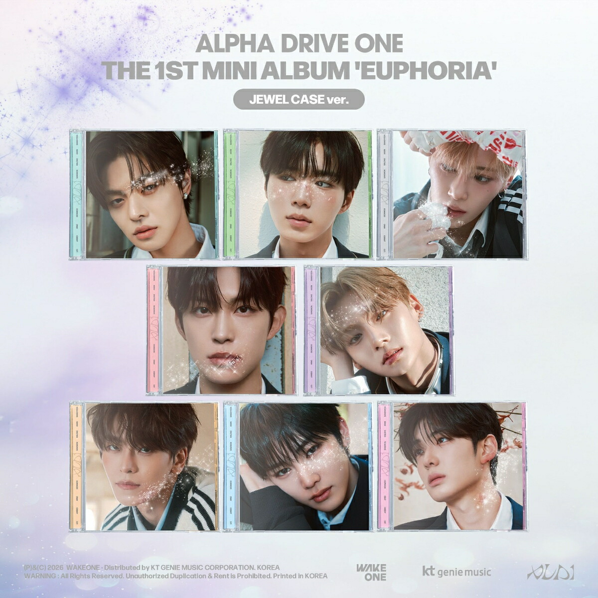 楽天ブックス: 【先着特典】EUPHORIA (JEWEL CASE Ver. )【8種ランダム
