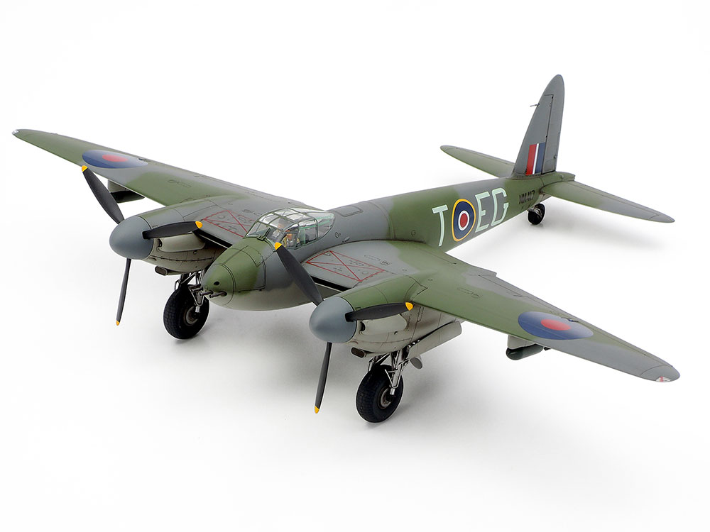 タミヤ 傑作機シリーズ 1/48 No.62 デ ハビランドモスキートFBMk.VI