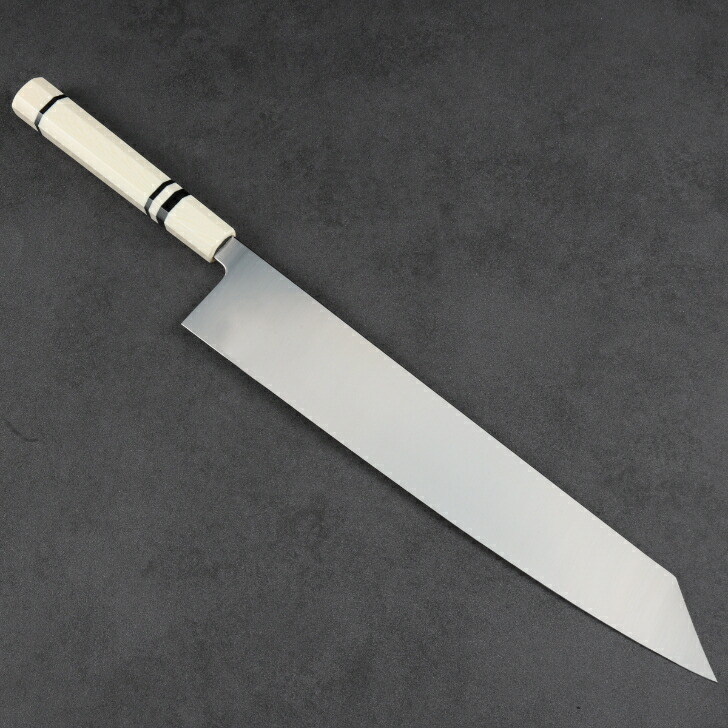 楽天市場】切付牛刀 両刃包丁 尺（刃渡り300mm）尺一（刃渡り330）普通