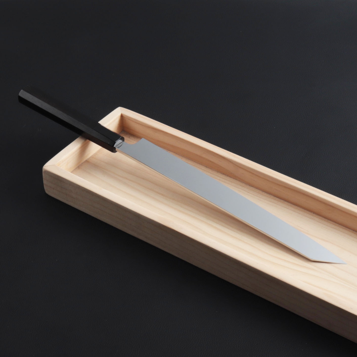 楽天市場】切付柳刃包丁 9寸（刃渡り270mm）通常鏡面仕上げ 本刃付け
