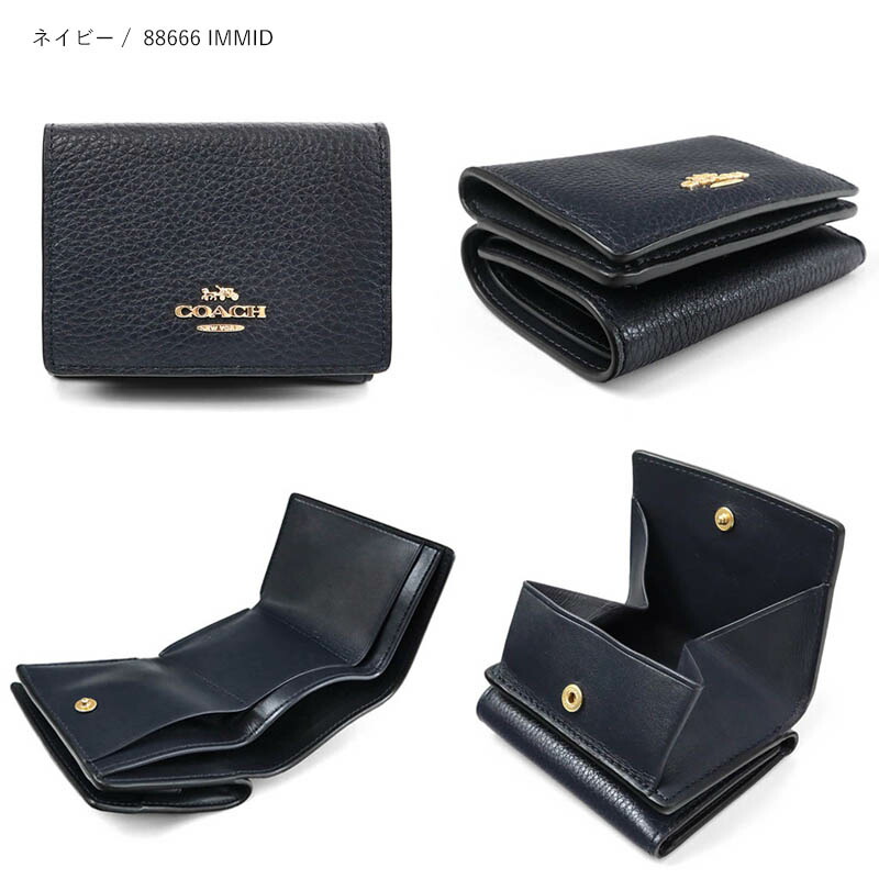 楽天市場】コーチ COACH 財布 レディース 三つ折り財布 シンプル