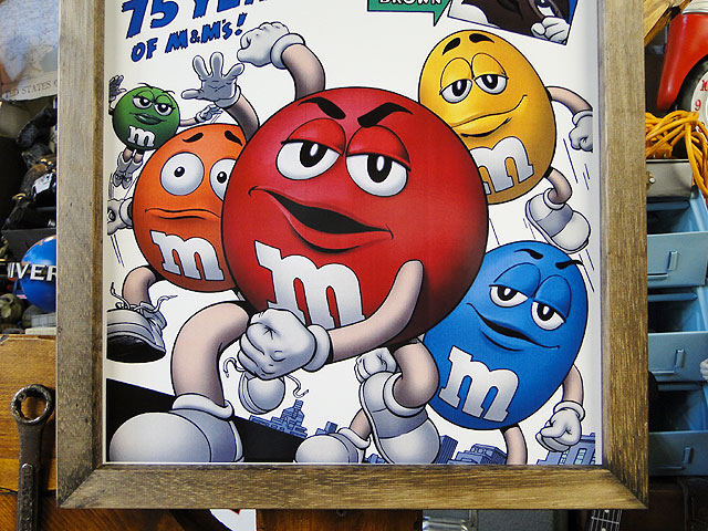 楽天市場】ポスターフレーム （m&m's/5+1メンバー75周年） ポスター