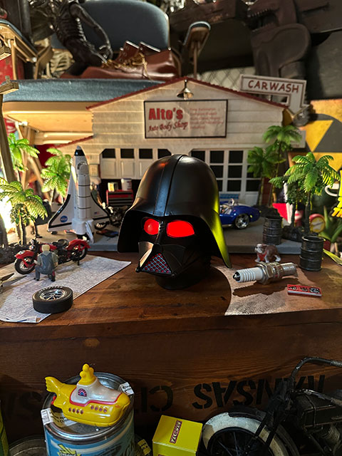 楽天市場】スターウォーズ ダースベイダー デスクトップライト with