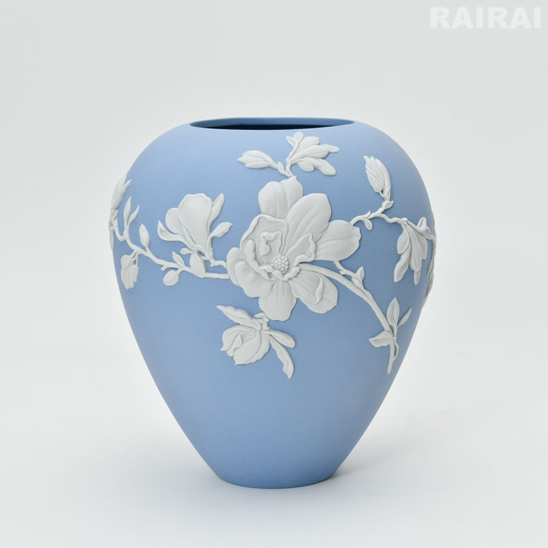 楽天市場】【紅茶セット付き】 ウェッジウッド ベース 18cm ジャスパー