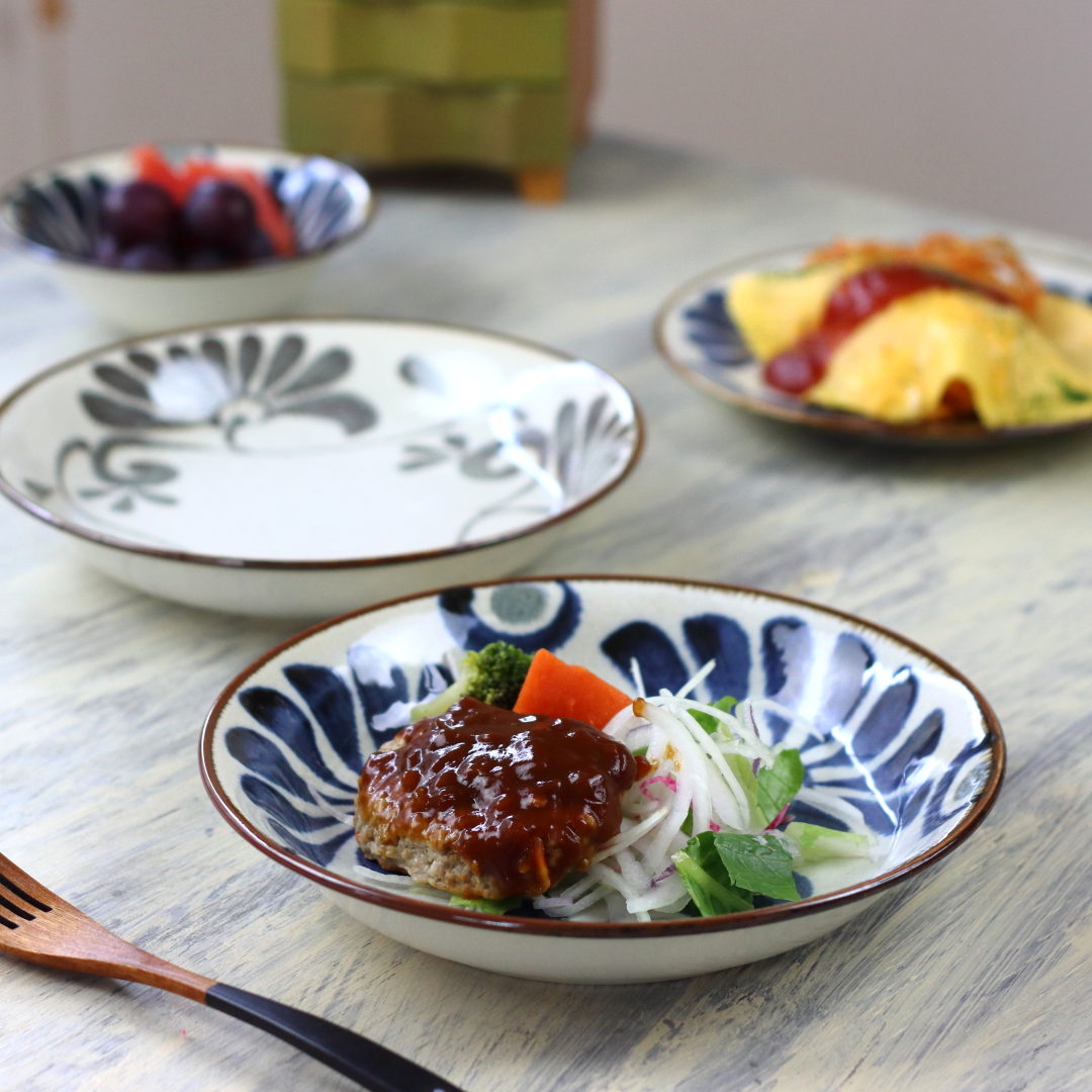 楽天市場】琉球デイゴ カレー＆パスタボール 22cm 日本製 美濃焼 KL
