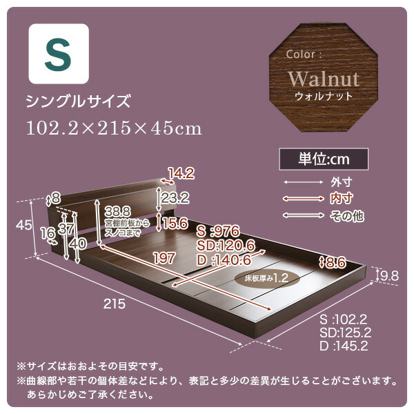 楽天市場】【送料無料!!】デザインフロアベッド Sサイズ 【Falo-ファロ